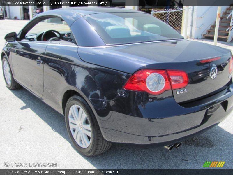 Thunder Blue / Moonrock Gray 2008 Volkswagen Eos 2.0T