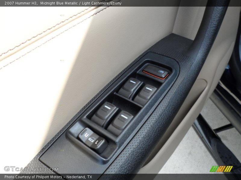 Midnight Blue Metallic / Light Cashmere/Ebony 2007 Hummer H3