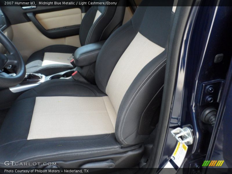 Midnight Blue Metallic / Light Cashmere/Ebony 2007 Hummer H3