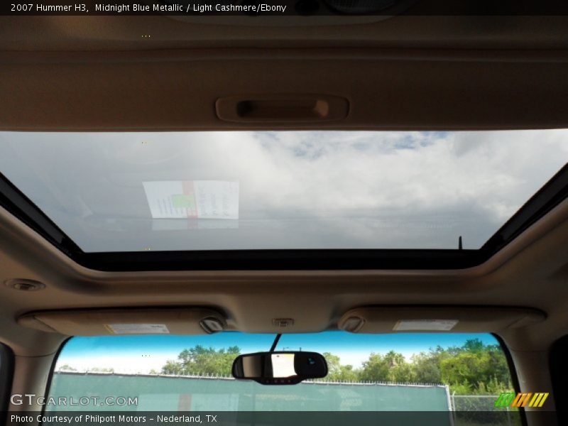 Midnight Blue Metallic / Light Cashmere/Ebony 2007 Hummer H3