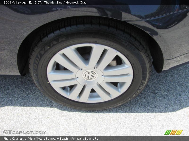 Thunder Blue / Moonrock Gray 2008 Volkswagen Eos 2.0T