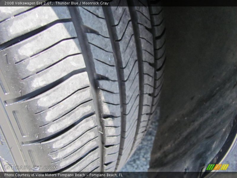 Thunder Blue / Moonrock Gray 2008 Volkswagen Eos 2.0T