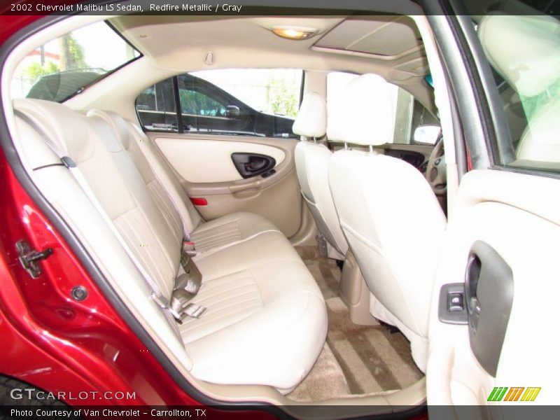 Redfire Metallic / Gray 2002 Chevrolet Malibu LS Sedan