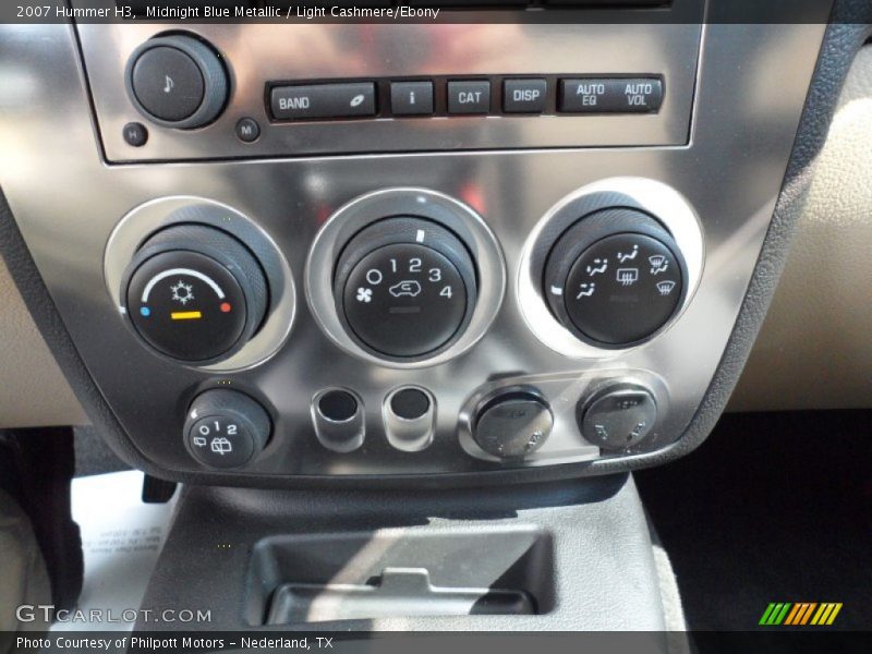 Midnight Blue Metallic / Light Cashmere/Ebony 2007 Hummer H3