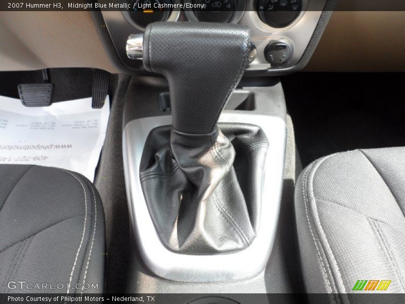 Midnight Blue Metallic / Light Cashmere/Ebony 2007 Hummer H3