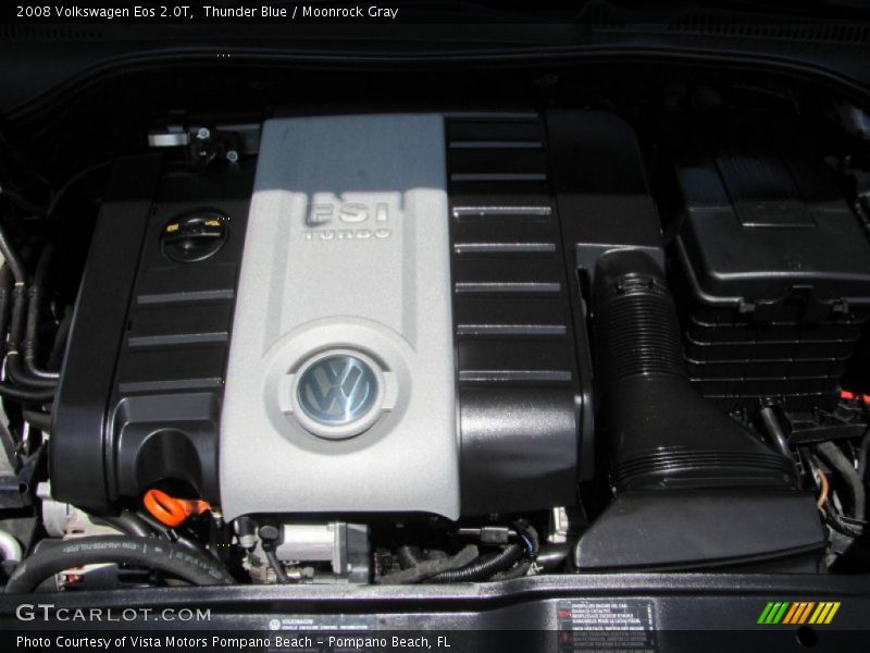 Thunder Blue / Moonrock Gray 2008 Volkswagen Eos 2.0T