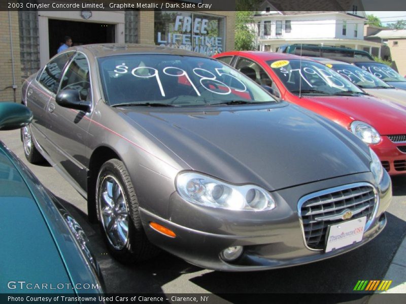 Graphite Metallic / Dark Slate Gray 2003 Chrysler Concorde Limited