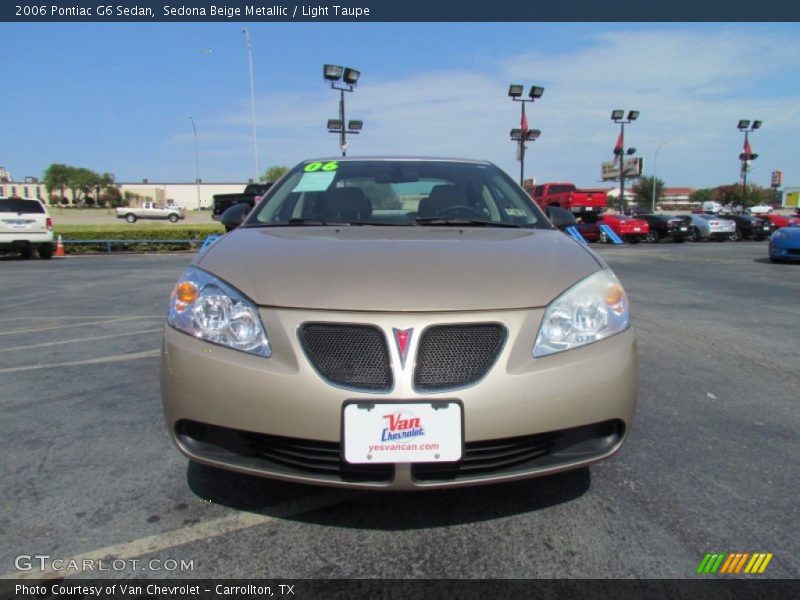 Sedona Beige Metallic / Light Taupe 2006 Pontiac G6 Sedan