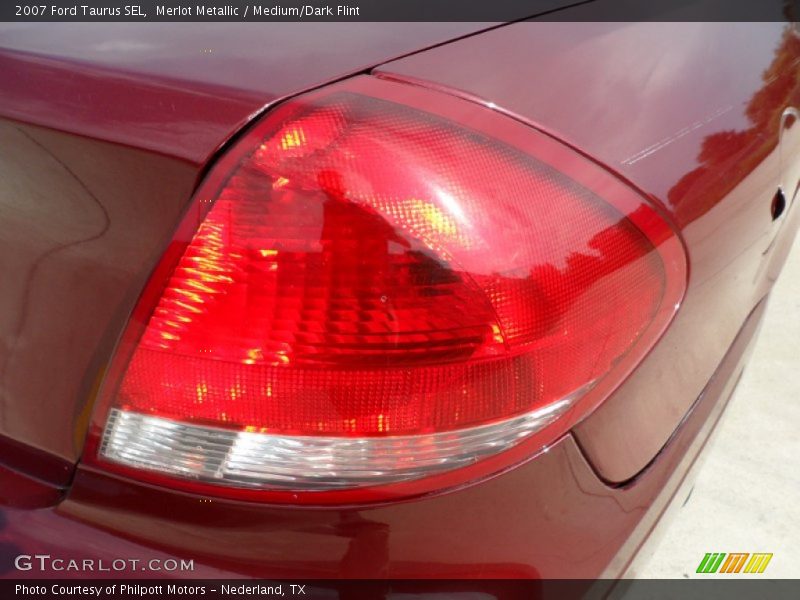Merlot Metallic / Medium/Dark Flint 2007 Ford Taurus SEL