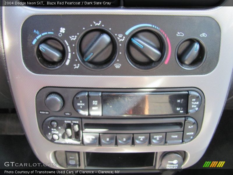 Blaze Red Pearlcoat / Dark Slate Gray 2004 Dodge Neon SXT