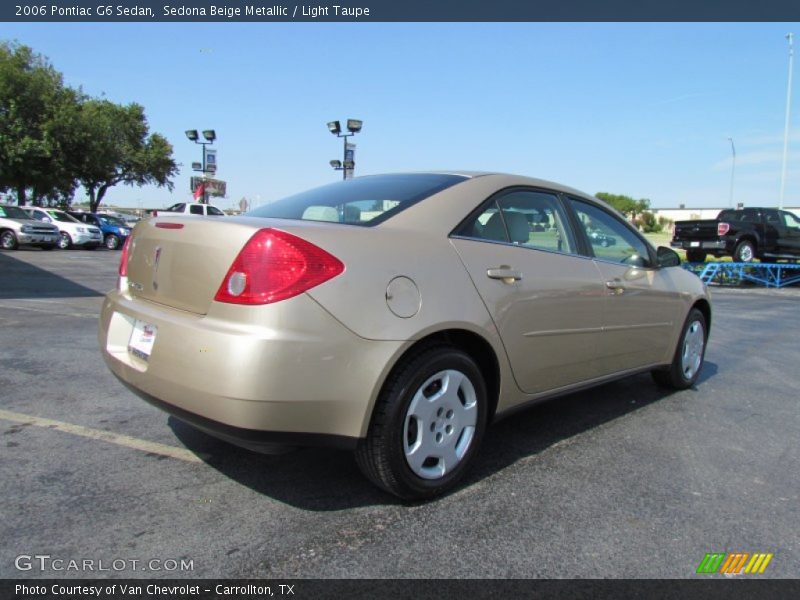 Sedona Beige Metallic / Light Taupe 2006 Pontiac G6 Sedan