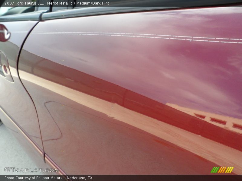 Merlot Metallic / Medium/Dark Flint 2007 Ford Taurus SEL