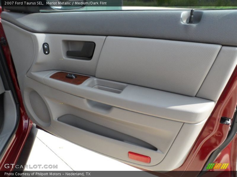 Merlot Metallic / Medium/Dark Flint 2007 Ford Taurus SEL