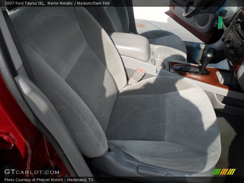 Merlot Metallic / Medium/Dark Flint 2007 Ford Taurus SEL
