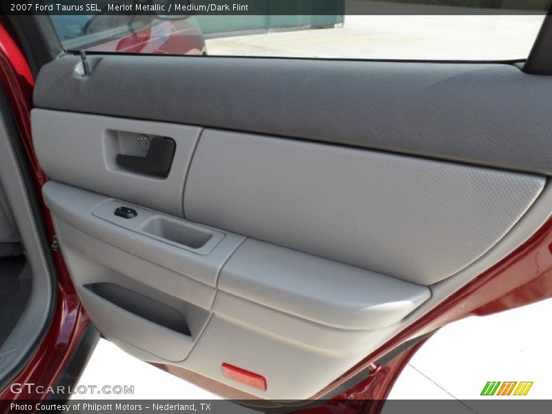 Merlot Metallic / Medium/Dark Flint 2007 Ford Taurus SEL