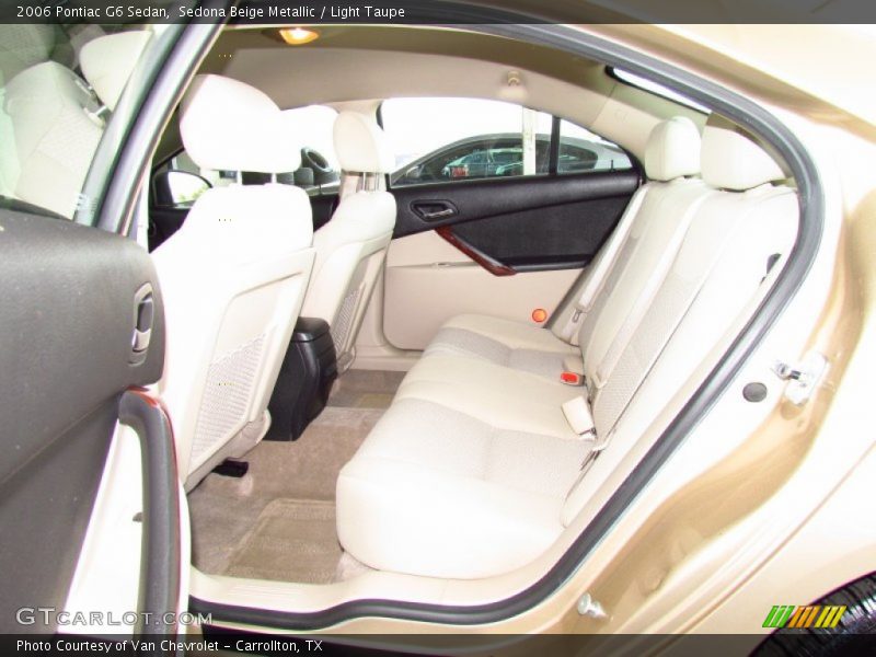 Sedona Beige Metallic / Light Taupe 2006 Pontiac G6 Sedan