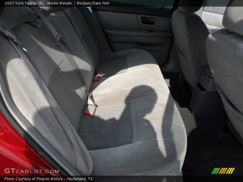Merlot Metallic / Medium/Dark Flint 2007 Ford Taurus SEL
