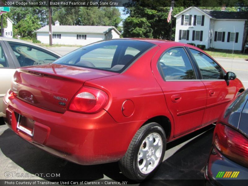 Blaze Red Pearlcoat / Dark Slate Gray 2004 Dodge Neon SXT