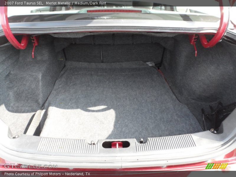 Merlot Metallic / Medium/Dark Flint 2007 Ford Taurus SEL