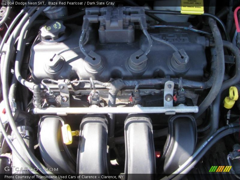 Blaze Red Pearlcoat / Dark Slate Gray 2004 Dodge Neon SXT