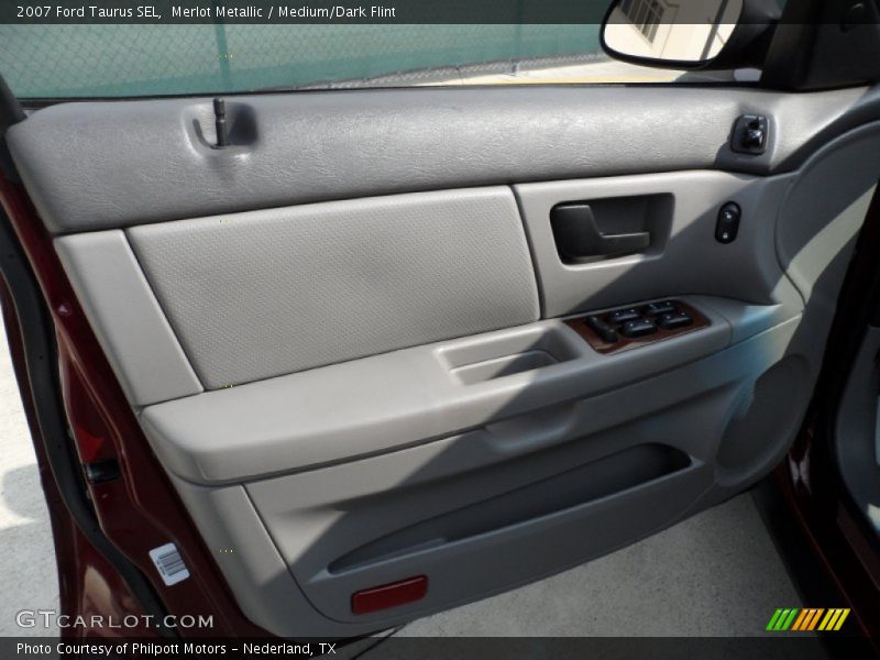 Merlot Metallic / Medium/Dark Flint 2007 Ford Taurus SEL