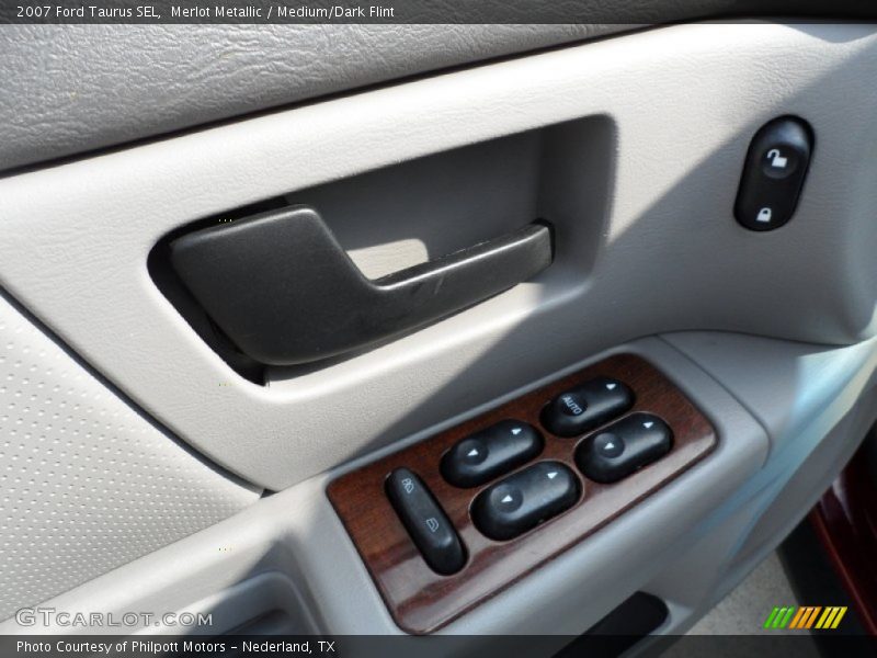 Merlot Metallic / Medium/Dark Flint 2007 Ford Taurus SEL