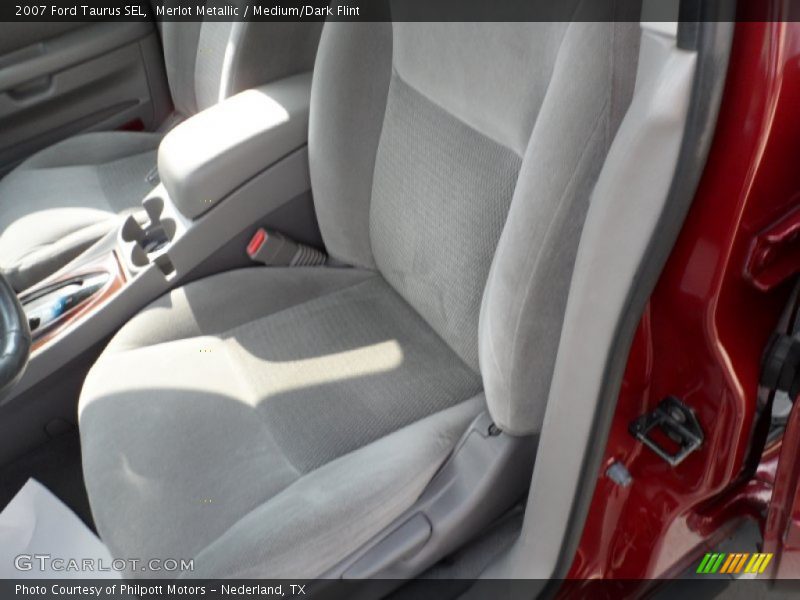 Merlot Metallic / Medium/Dark Flint 2007 Ford Taurus SEL