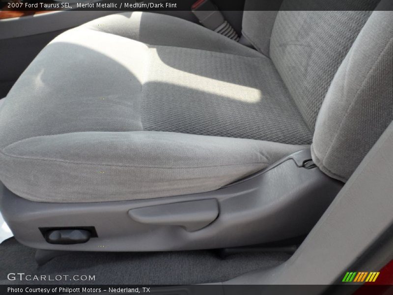 Merlot Metallic / Medium/Dark Flint 2007 Ford Taurus SEL