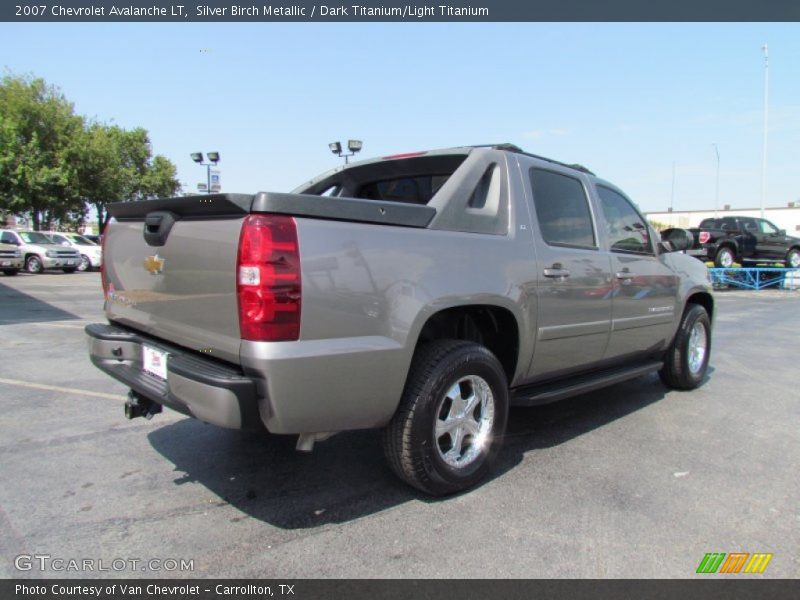 Silver Birch Metallic / Dark Titanium/Light Titanium 2007 Chevrolet Avalanche LT