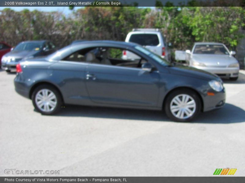 Island Grey Metallic / Cornsilk Beige 2008 Volkswagen Eos 2.0T
