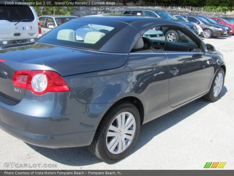 Island Grey Metallic / Cornsilk Beige 2008 Volkswagen Eos 2.0T