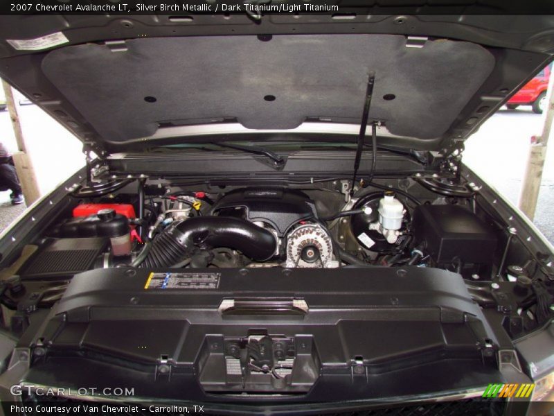 Silver Birch Metallic / Dark Titanium/Light Titanium 2007 Chevrolet Avalanche LT