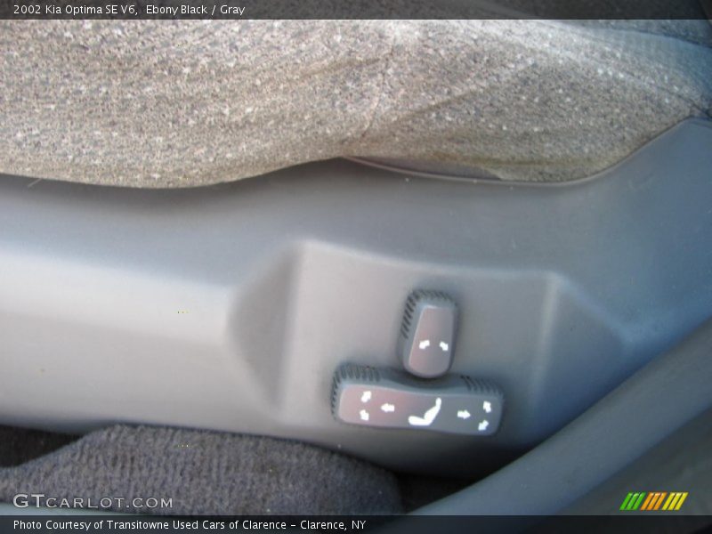 Ebony Black / Gray 2002 Kia Optima SE V6