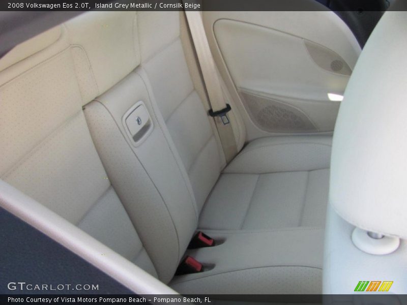 Island Grey Metallic / Cornsilk Beige 2008 Volkswagen Eos 2.0T