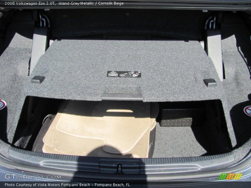 Island Grey Metallic / Cornsilk Beige 2008 Volkswagen Eos 2.0T