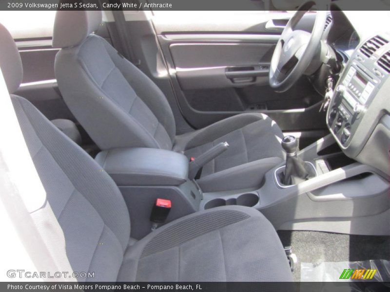 Candy White / Anthracite 2009 Volkswagen Jetta S Sedan