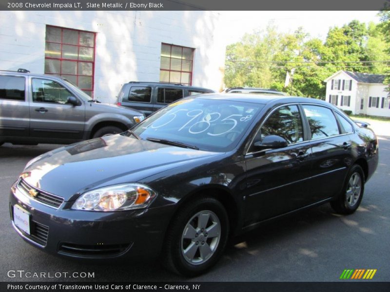Slate Metallic / Ebony Black 2008 Chevrolet Impala LT