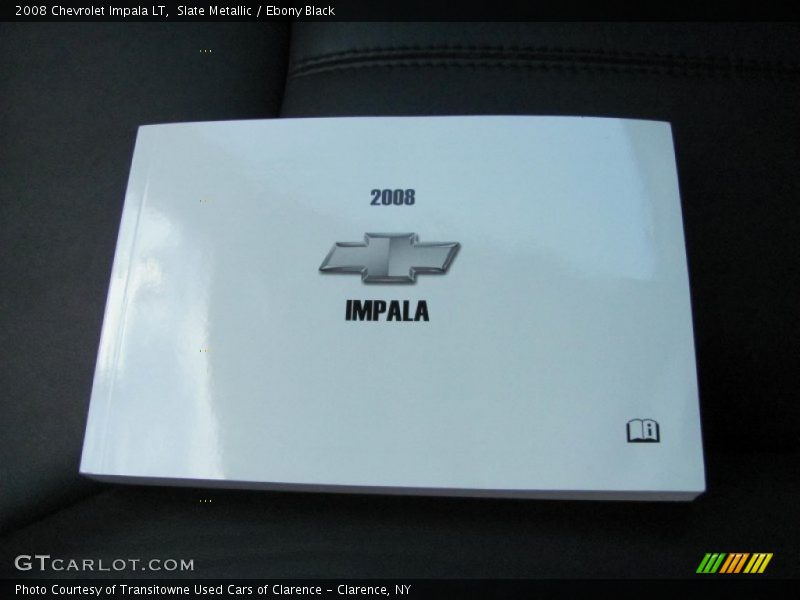Slate Metallic / Ebony Black 2008 Chevrolet Impala LT