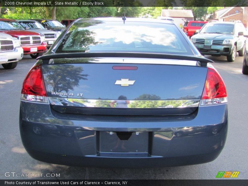 Slate Metallic / Ebony Black 2008 Chevrolet Impala LT