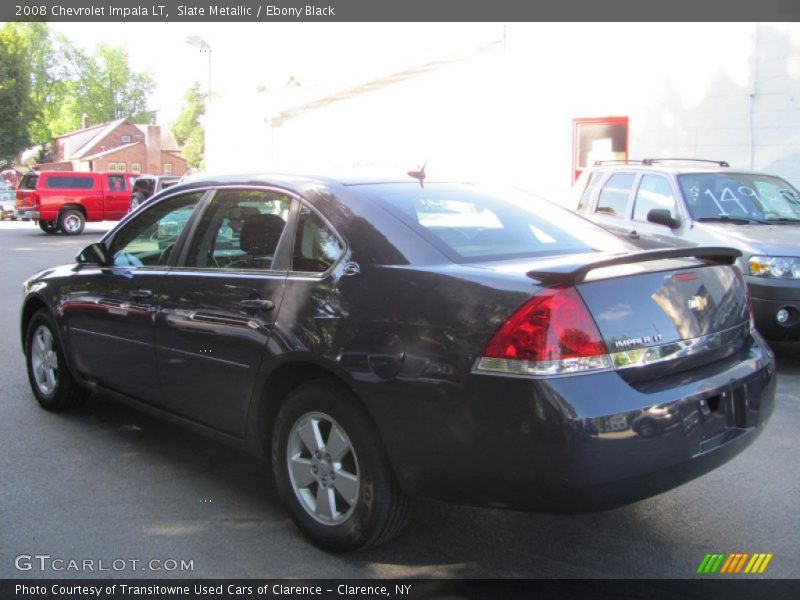 Slate Metallic / Ebony Black 2008 Chevrolet Impala LT