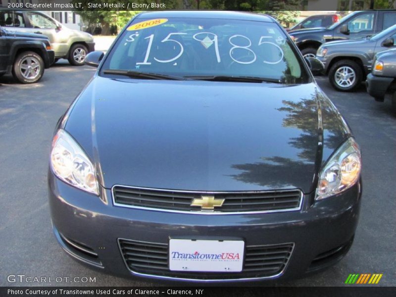Slate Metallic / Ebony Black 2008 Chevrolet Impala LT