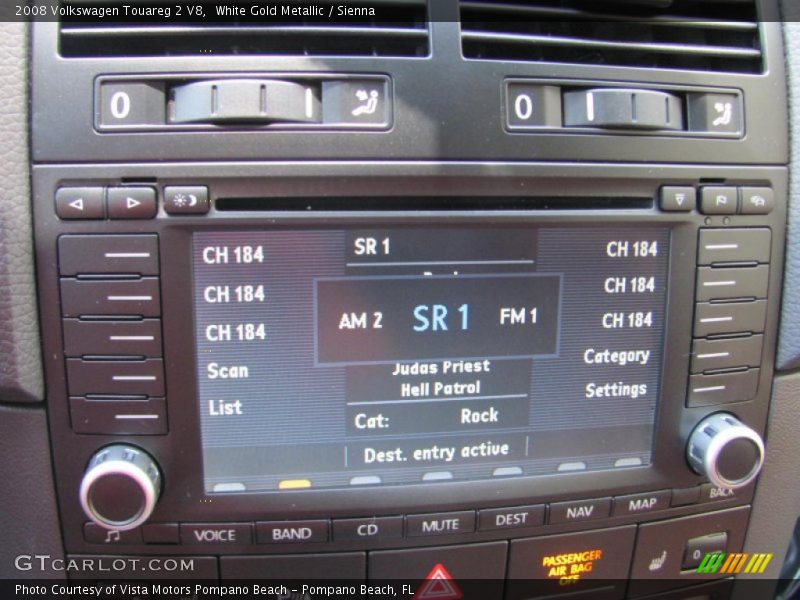 White Gold Metallic / Sienna 2008 Volkswagen Touareg 2 V8
