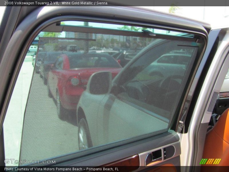 White Gold Metallic / Sienna 2008 Volkswagen Touareg 2 V8