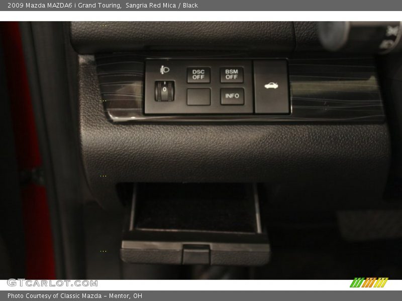 Sangria Red Mica / Black 2009 Mazda MAZDA6 i Grand Touring