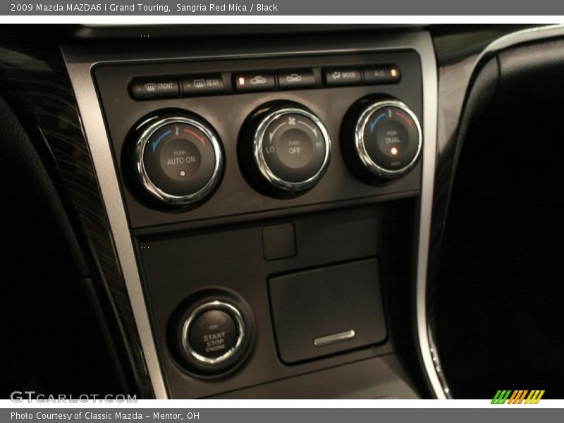 Controls of 2009 MAZDA6 i Grand Touring