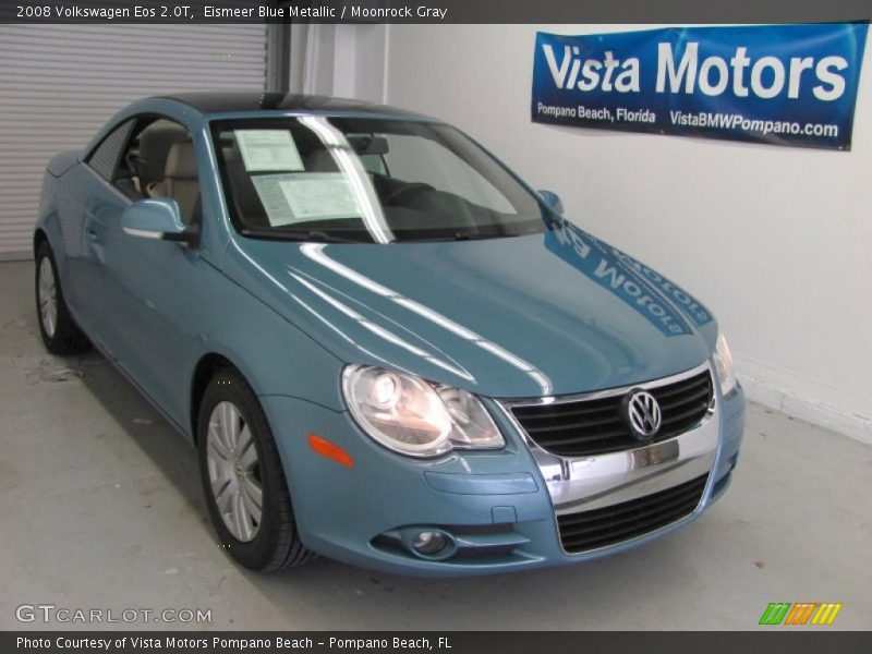 Eismeer Blue Metallic / Moonrock Gray 2008 Volkswagen Eos 2.0T