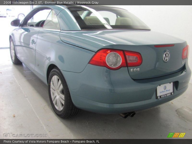 Eismeer Blue Metallic / Moonrock Gray 2008 Volkswagen Eos 2.0T