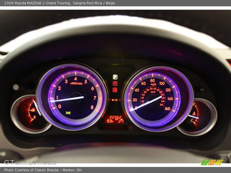  2009 MAZDA6 s Grand Touring s Grand Touring Gauges