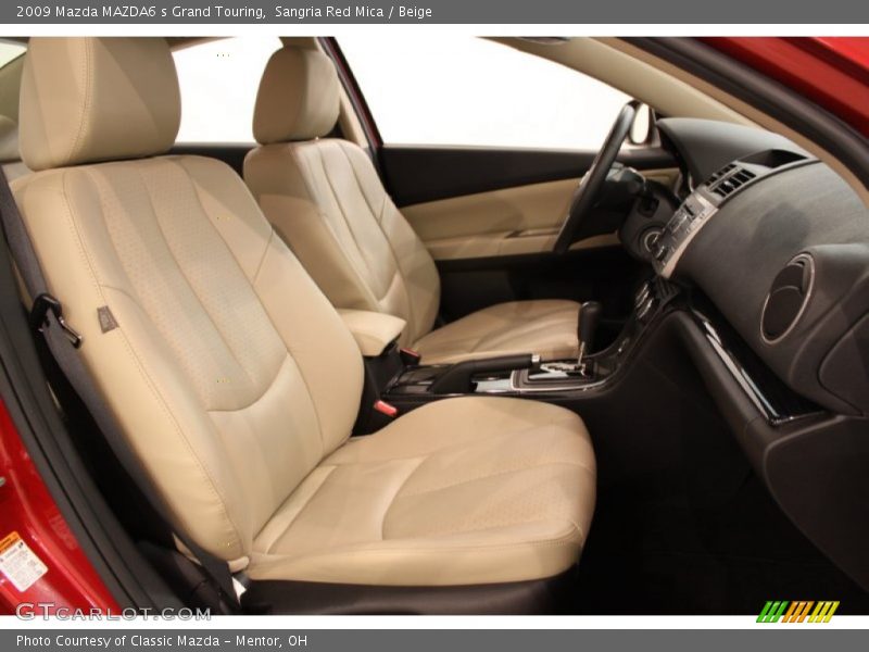  2009 MAZDA6 s Grand Touring Beige Interior