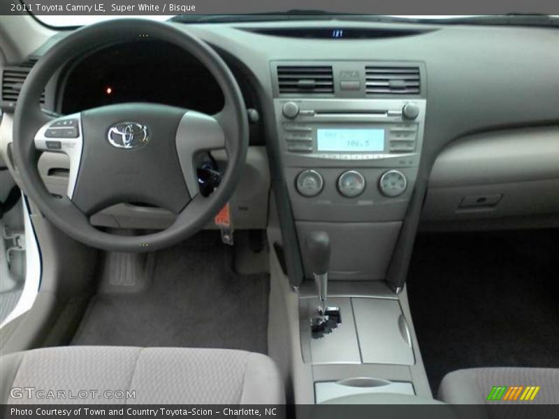 Super White / Bisque 2011 Toyota Camry LE